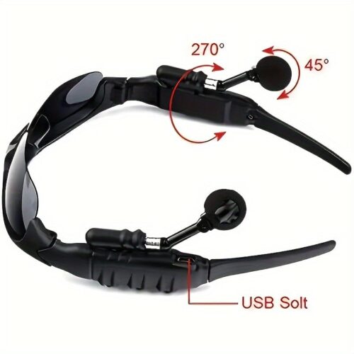 New Multi-Functional Wireless Smart Glasses High Sound Stereo Music Headset Driving Eyewear Wireless Headphones for Activities - Image 9