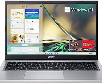 Acer Aspire 3 A315-24P-R7VH Slim Laptop | 15.6" Full HD IPS Display | AMD Ryzen 3 7320U Quad-Core Processor | AMD Radeon Graphics | 8GB LPDDR5 | 128GB NVMe SSD | Wi-Fi 6 | Windows 11 Home in S ModeRufus AIRufus AI