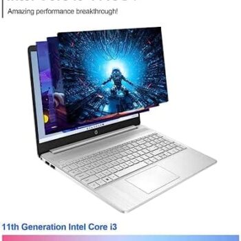HP Pavilion 15.6" HD Touchscreen Anti-Glare Laptop, 16GB RAM, 1TB SSD Storage, Intel Core Processor up to 4.1GHz, Up to 11 Hours Long Battery Life, Type-C, HDMI, Windows 11 Home, Silver  ElectronicsRufus AIRufus AI