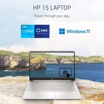 HP Pavilion 15.6" HD Touchscreen Anti-Glare Laptop, 16GB RAM, 1TB SSD Storage, Intel Core Processor up to 4.1GHz, Up to 11 Hours Long Battery Life, Type-C, HDMI, Windows 11 Home, Silver  ElectronicsRufus AIRufus AI