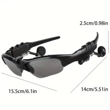 New Multi-Functional Wireless Smart Glasses High Sound Stereo Music Headset Driving Eyewear Wireless Headphones for Activities