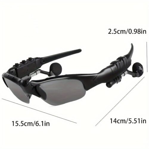 New Multi-Functional Wireless Smart Glasses High Sound Stereo Music Headset Driving Eyewear Wireless Headphones for Activities - Image 4
