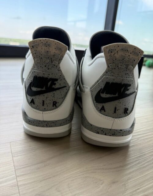 SIZE 6Y GS BRAND NEW Air Jordan 4 Retro OG 'White Cement' 2025 FV5029-100 - Image 5