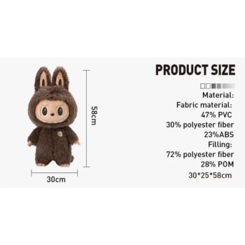 Labubu ZIMOMO The Monsters 58cm