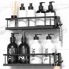 YASONIC Shower Caddy with Removable Hooks 2 Pack