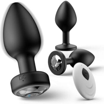 Anal Plug Sex Toys Vibrator with Remote Control