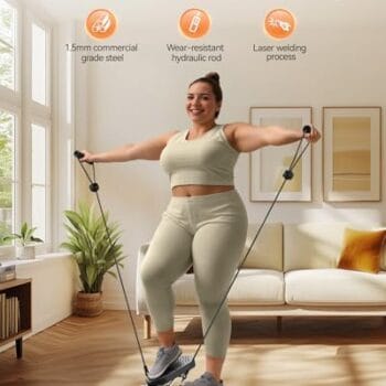 Mini Stair Stepper Home Workout Equipment with 300LBS