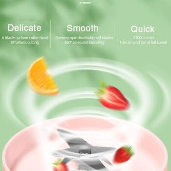 Mini Portable Blender Electric Juicer Fruit Mixers