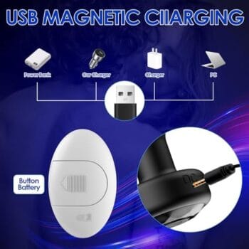 Anal Plug Sex Toys Vibrator with Remote Control