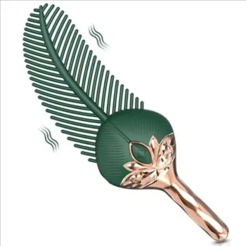 VibraLux peacock feather sex toy vibrator