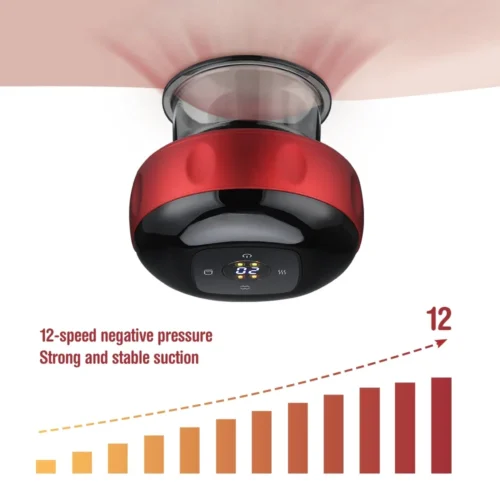 Intelligent Vacuum Cupping Massage Device Electric Heating Scraping Suction Cups Physical Fatigue Relieve Health Guasha Cans - AliExpress 66 - Image 4