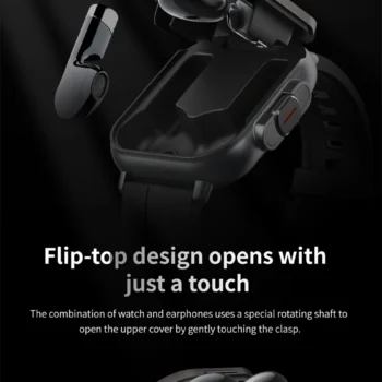 2in1 Smartwatch & Bluetooth Earphone