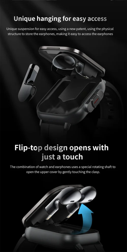 2in1 Smartwatch & Bluetooth Earphone - Image 11