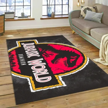 3D Cartoon Jurassic Park Dinosaur Dino Rug Carpet for Living Room
