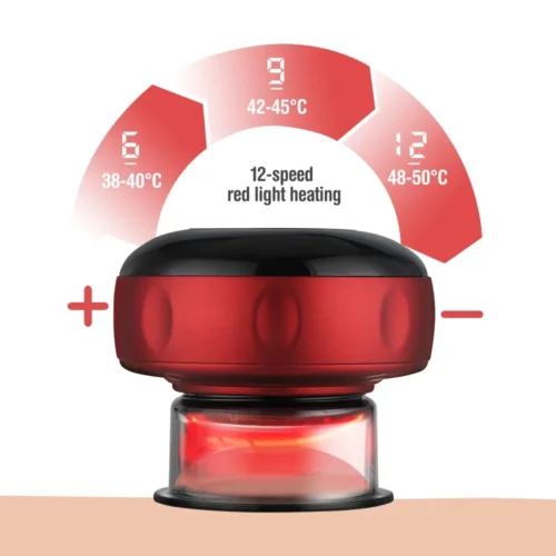 Intelligent Vacuum Cupping Massage Device Electric Heating Scraping Suction Cups Physical Fatigue Relieve Health Guasha Cans - AliExpress 66 - Image 5