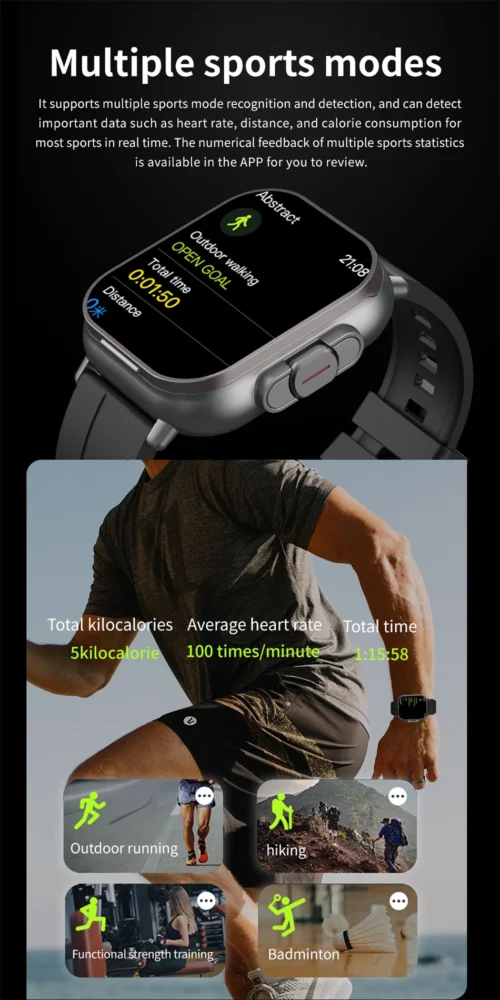 2in1 Smartwatch & Bluetooth Earphone - Image 20
