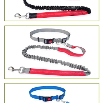 Hand Free Dog Leash for Pet Adjustable Dog leash