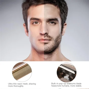 Professional Men's Shaver Cordless Beard Trimmer