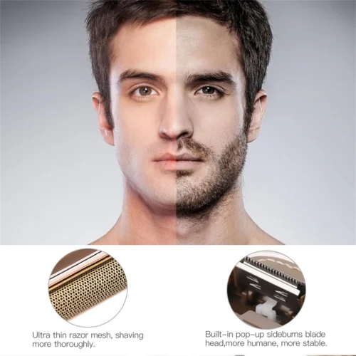 Professional Men's Shaver Cordless Beard Trimmer - Image 2