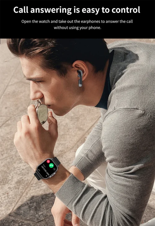 2in1 Smartwatch & Bluetooth Earphone - Image 17