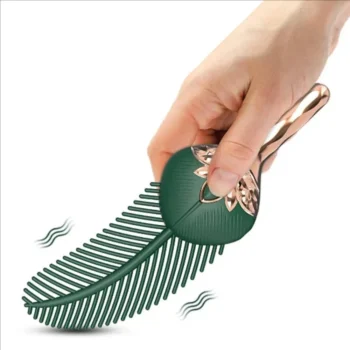 VibraLux peacock feather sex toy vibrator