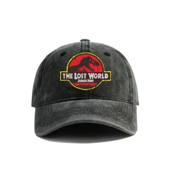Jurassic Park Baseball Cap Dinosaur Logo