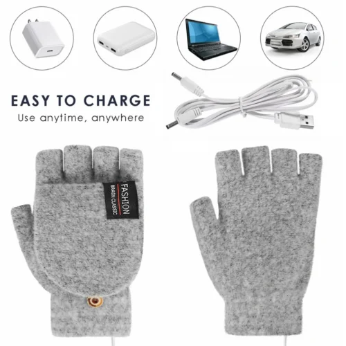 Electric Heated Gloves Hand Warmers - Image 4