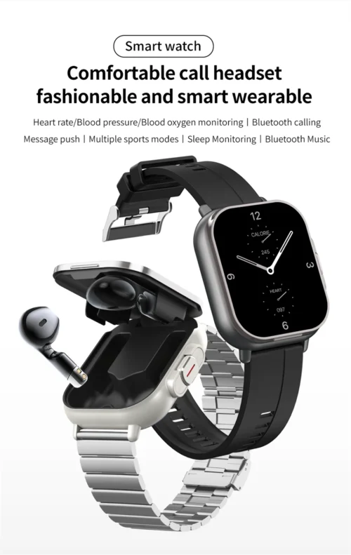 2in1 Smartwatch & Bluetooth Earphone - Image 7