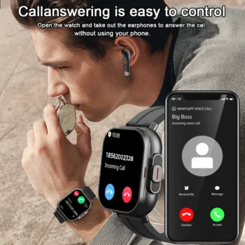 2in1 Smartwatch & Bluetooth Earphone