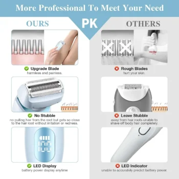 Electric Razors for Women 2 In 1 Bikini Shavers Hair Removal