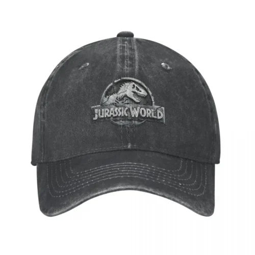 Dinosaur Jurassic Park Baseball Cap Washed Snapback Cap