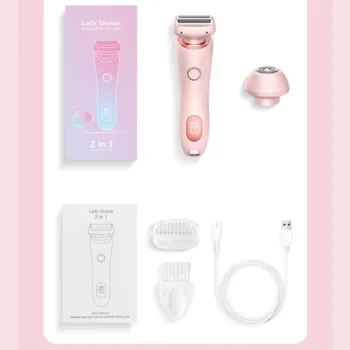 Electric Razors for Women 2 In 1 Hair Removal