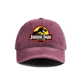 Jurassic Park Baseball Cap Dinosaur Men Retro