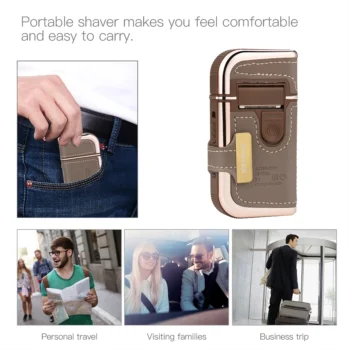 Professional Men's Shaver Cordless Beard Trimmer