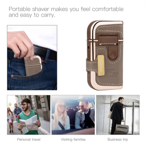 Professional Men's Shaver Cordless Beard Trimmer - Image 5