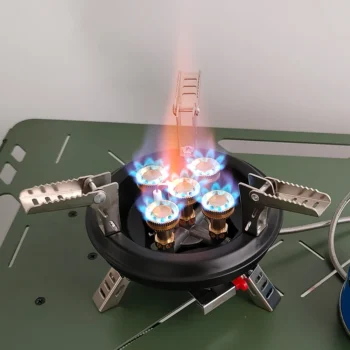 Portable Camping Gas Stove High Pressured Hiking Burner