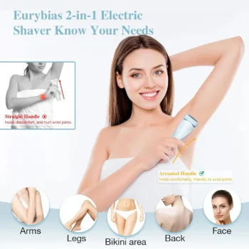 Electric Razors for Women 2 In 1 Bikini Shavers Hair Removal