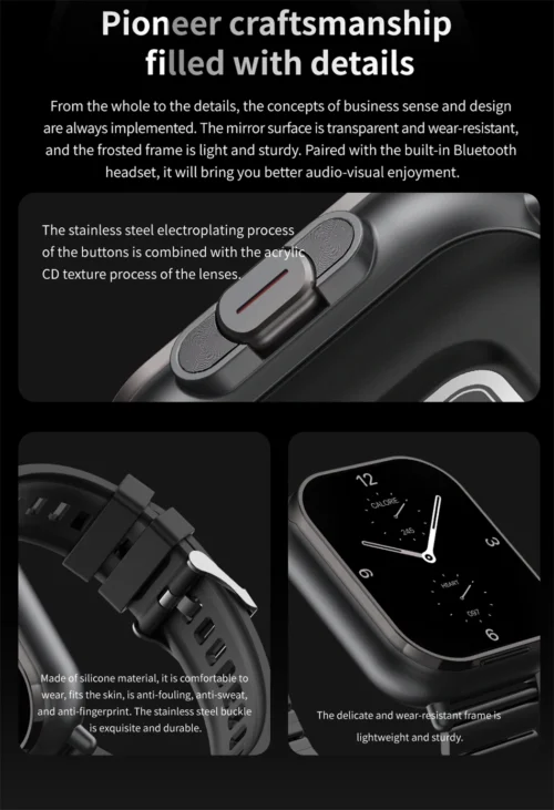 2in1 Smartwatch & Bluetooth Earphone - Image 12
