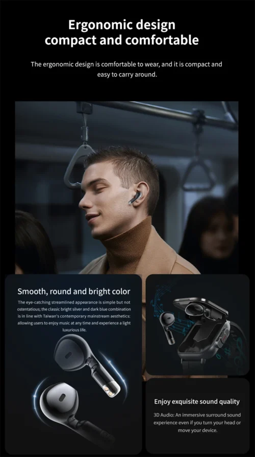 2in1 Smartwatch & Bluetooth Earphone - Image 15