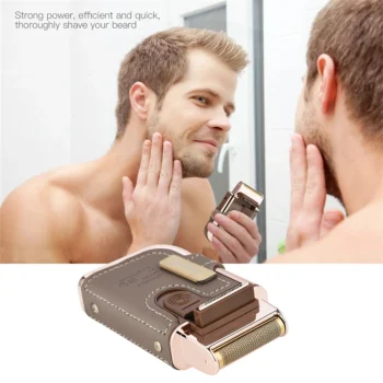 Professional Men's Shaver Cordless Beard Trimmer