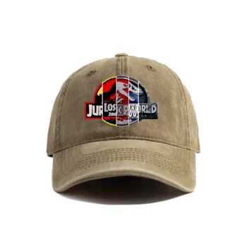 Jurassic Park Baseball Cap Dinosaur Men Retro