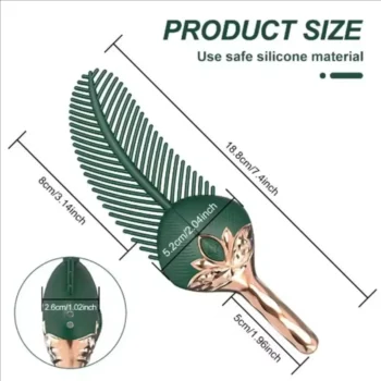 VibraLux peacock feather sex toy vibrator