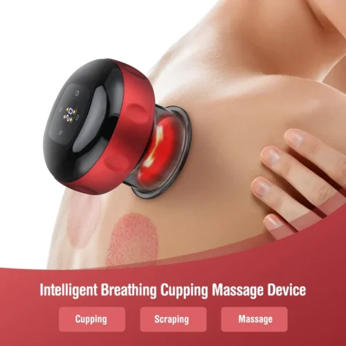 Intelligent Vacuum Cupping Massage Device Electric Heating Scraping Suction Cups Physical Fatigue Relieve Health Guasha Cans - AliExpress 66 - Image 2