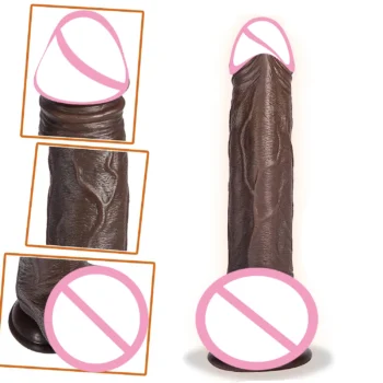 Black Dildos Dildo Penis Adult Sex Toys for Women