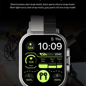 2in1 Smartwatch & Bluetooth Earphone