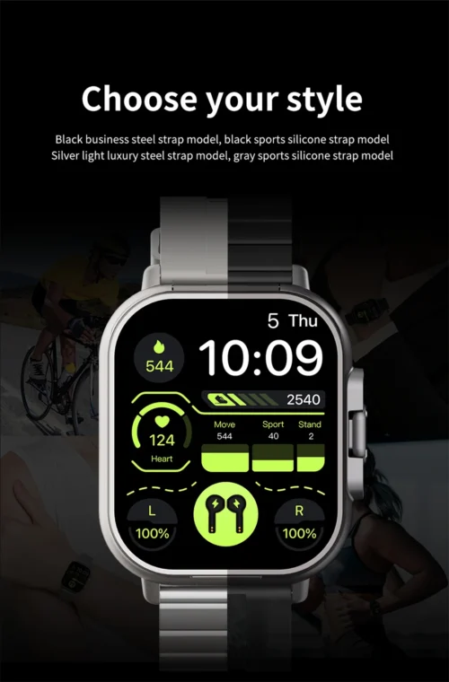 2in1 Smartwatch & Bluetooth Earphone - Image 13