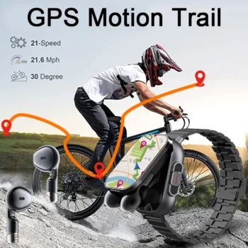 2in1 Smartwatch & Bluetooth Earphone