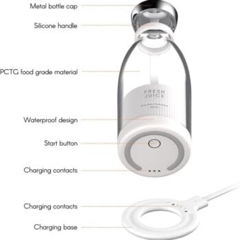 Mini Portable Blender Electric Juicer Fruit Mixers